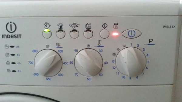 Панель управления стиральной машины Индезит 