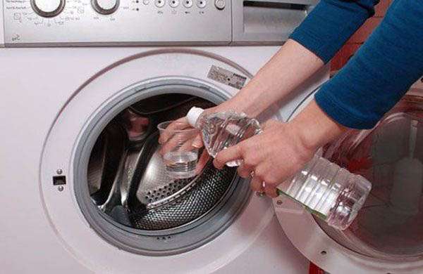 как чистить стиральную машину уксусом