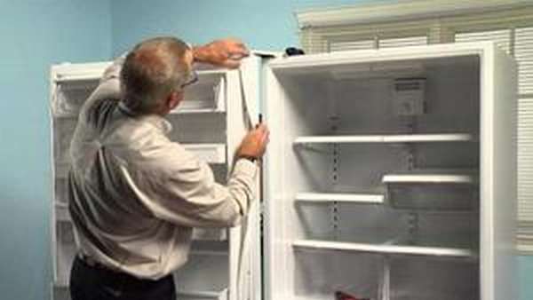 Замена резинки на холодильнике