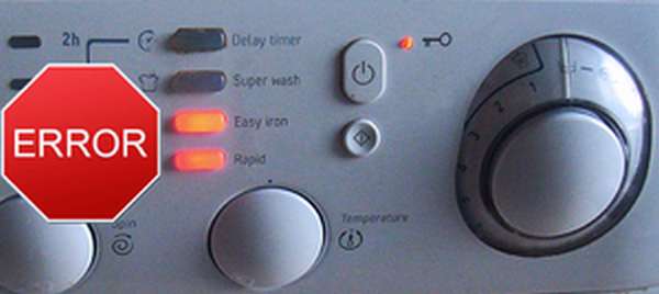 Коды ошибок стиральной машины