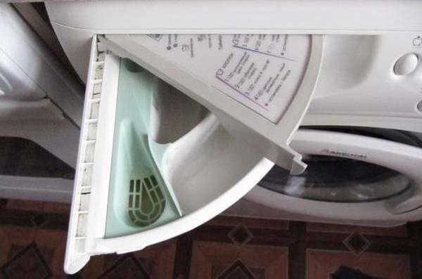 Как вытащить отделение для порошка в стиральной машине самсунг