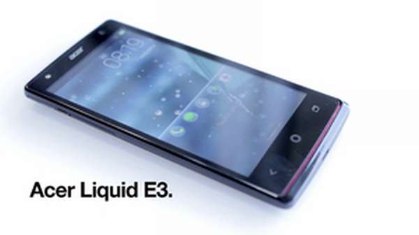 Смартфон Acer Liquid E3 - бюджетные решения